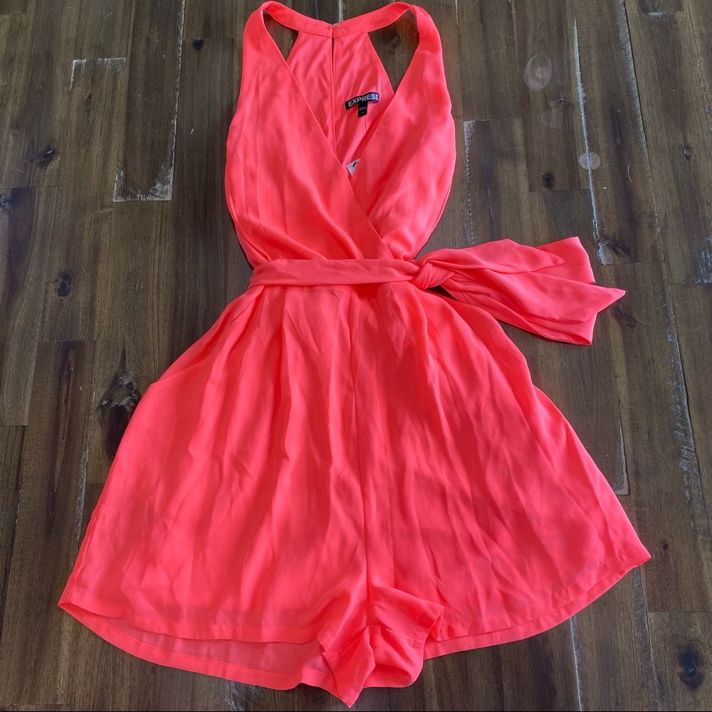 Hot Pink Express Romper